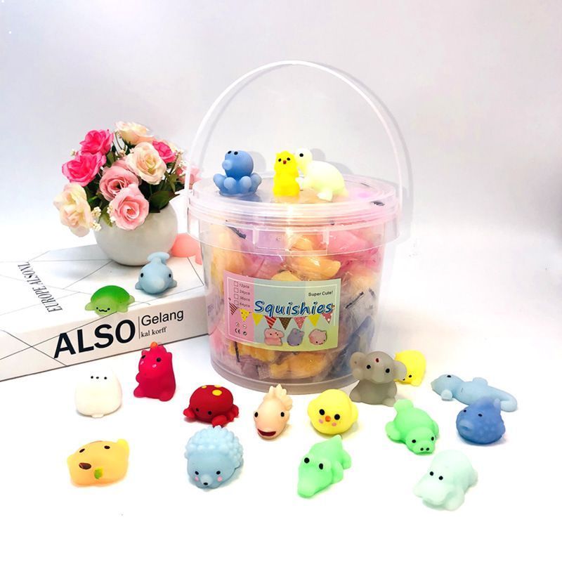 36pcs Mini Squishy Assorted 1 Bucket - Image 3