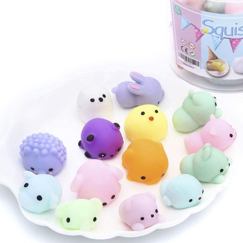 36pcs Mini Squishy Assorted 1 Bucket - Image 5