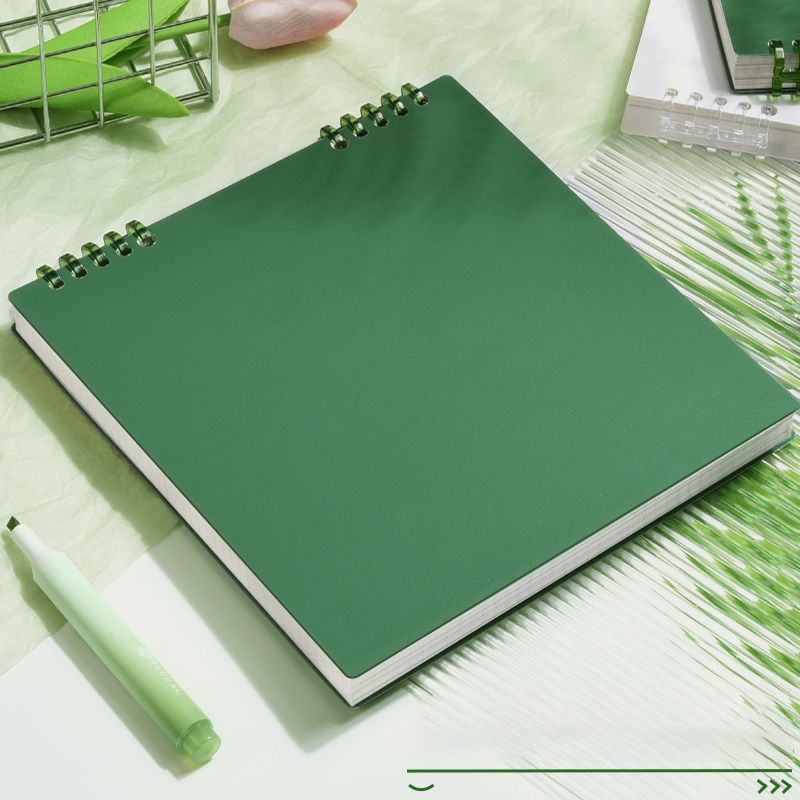 Grid Notebook Dark Green 60 Sheets/120 Pages - Image 1