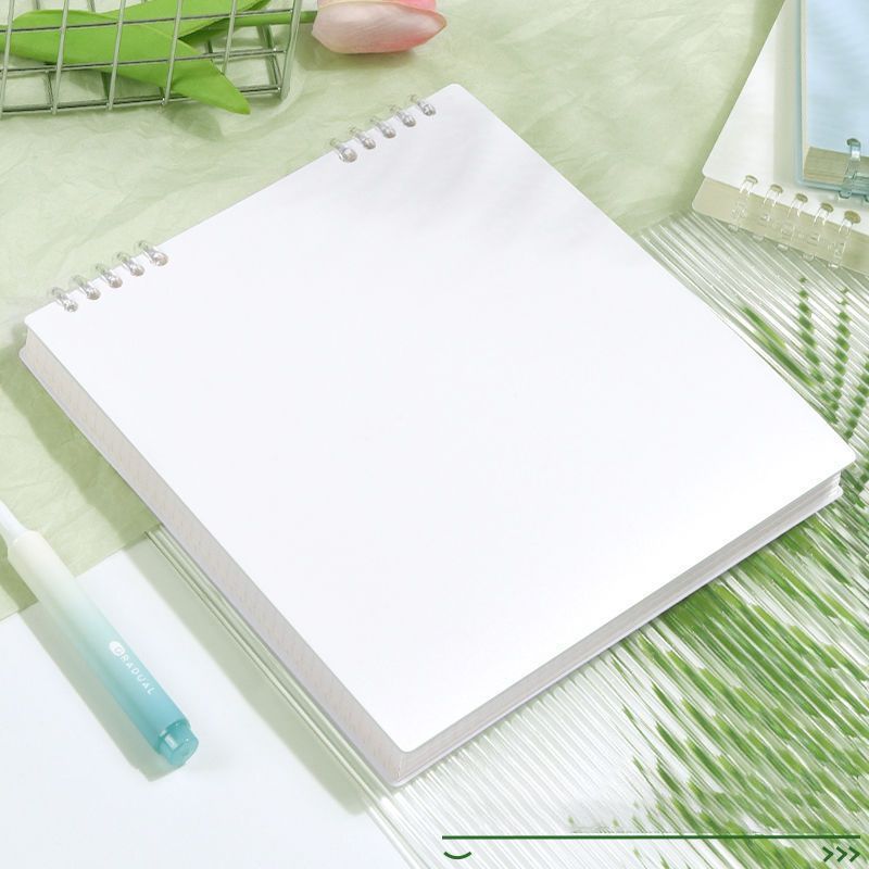 Grid Notebook Cloud White 60 Sheets/120 Pages - Image 1