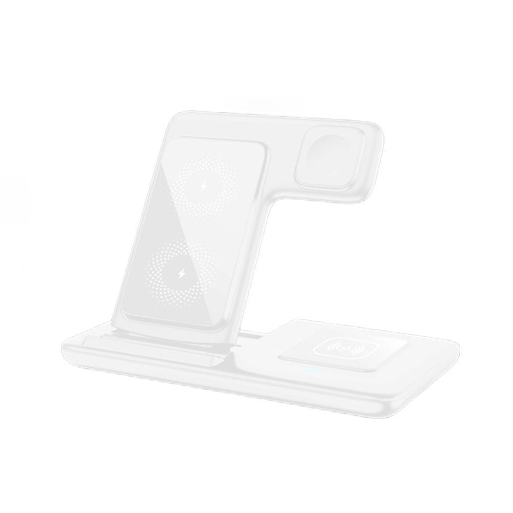 White 3-in-1 Wireless Charger - Image 1