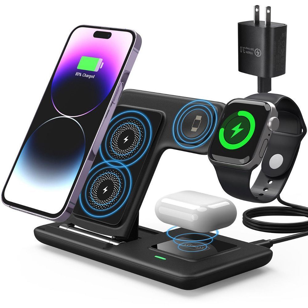 Pink 3-in-1 Wireless Charger - Image 2