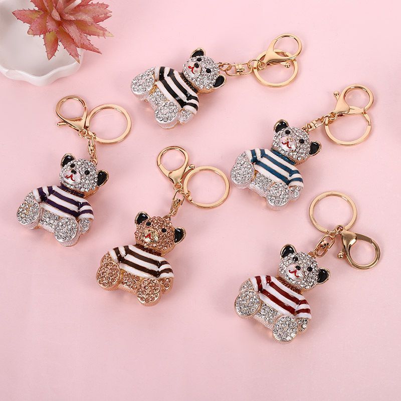 2-Pack Crystal Bear Keychains 02 - Image 2