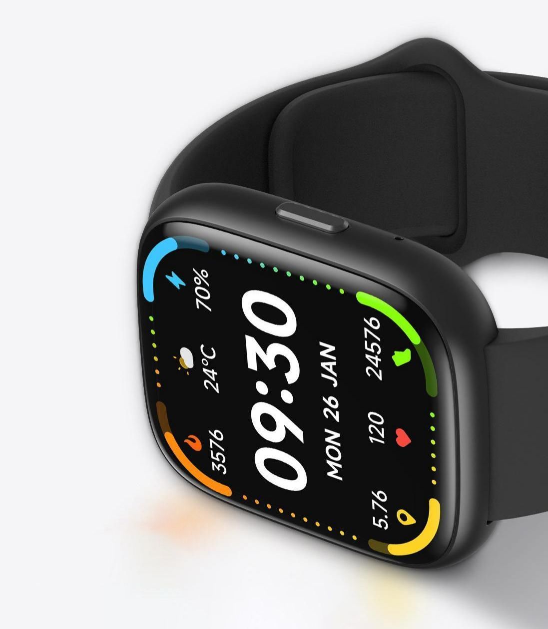 Call Health Smart Watch Black - Image 3