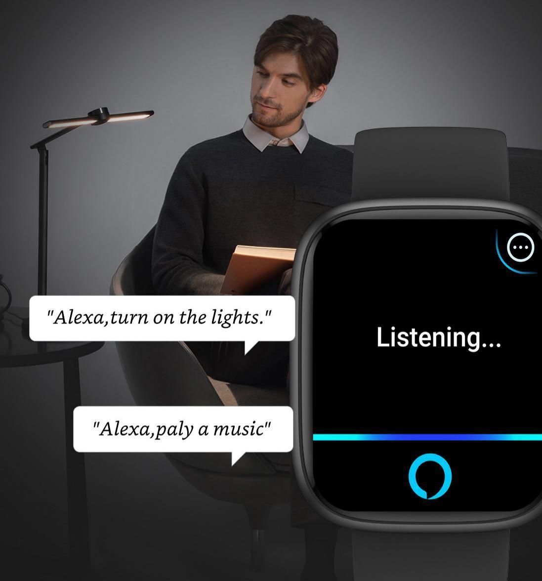 Call Health Smart Watch Apricot - Image 7