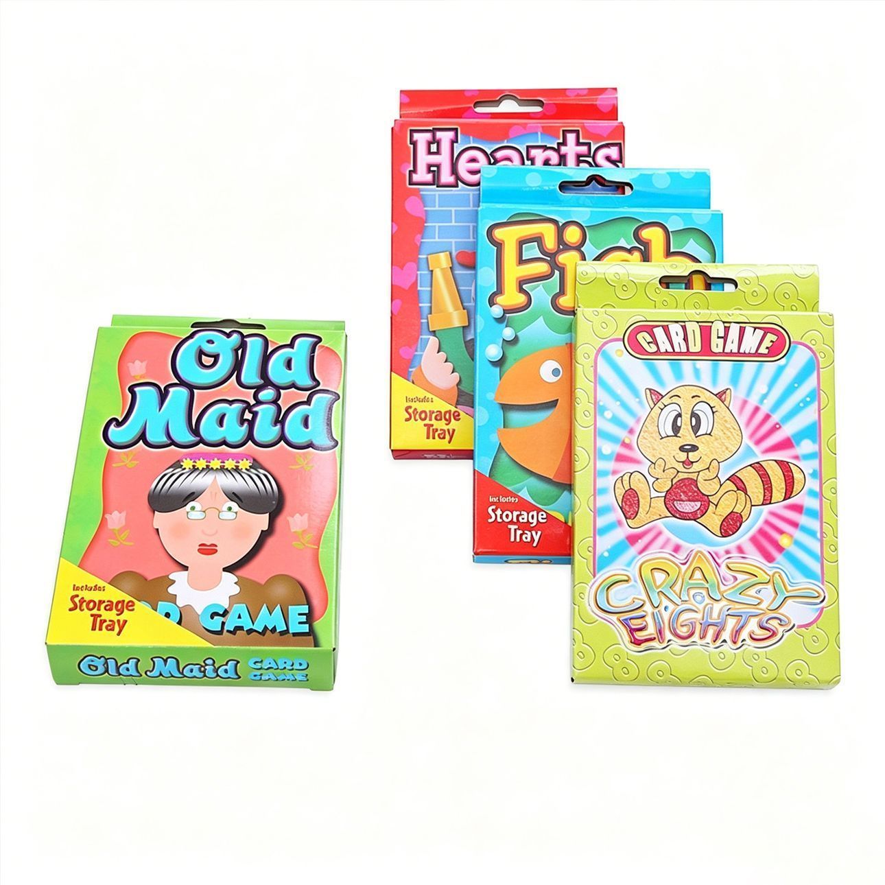 4Pcs Assorted Card Games Set - Image 1
