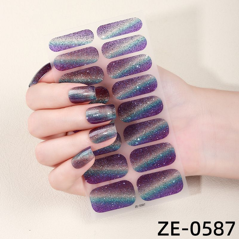 NailPolishFilmNailStickersZE-0586 - Image 4