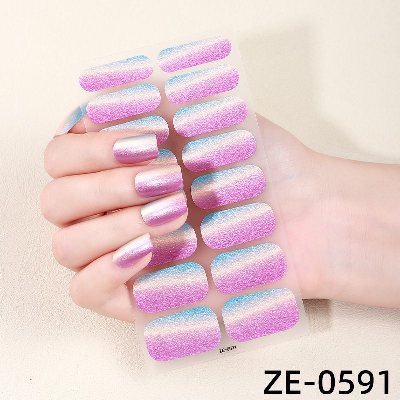 NailPolishFilmNailStickersZE-0591 - Image 1