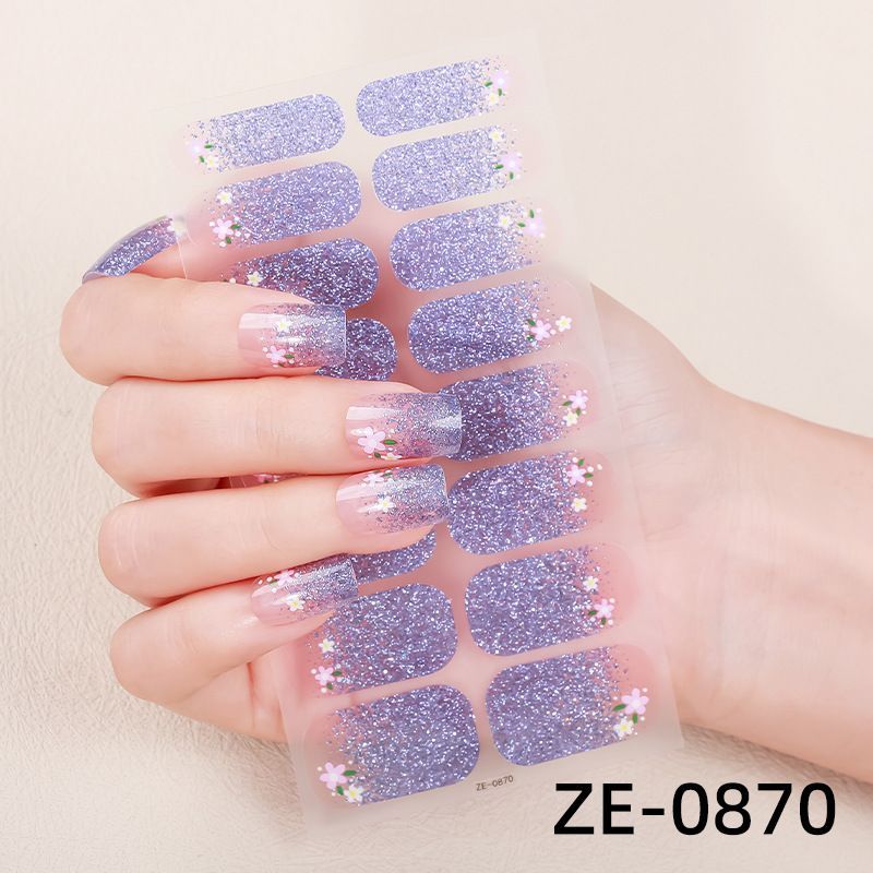 NailPolishFilmNailStickersZE-0870 - Image 1