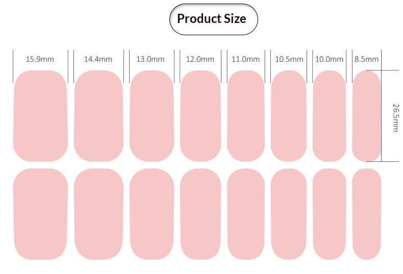 NailPolishFilmNailStickersZE-0891 - Image 5
