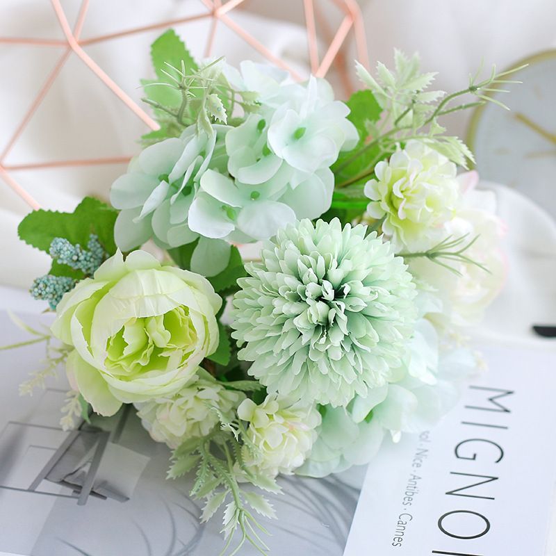 7-Branch Handheld Artificial Bouquet | Ins-Style Spring Romance, Long-Lasting Healing Little Happiness/7 fork Nami 