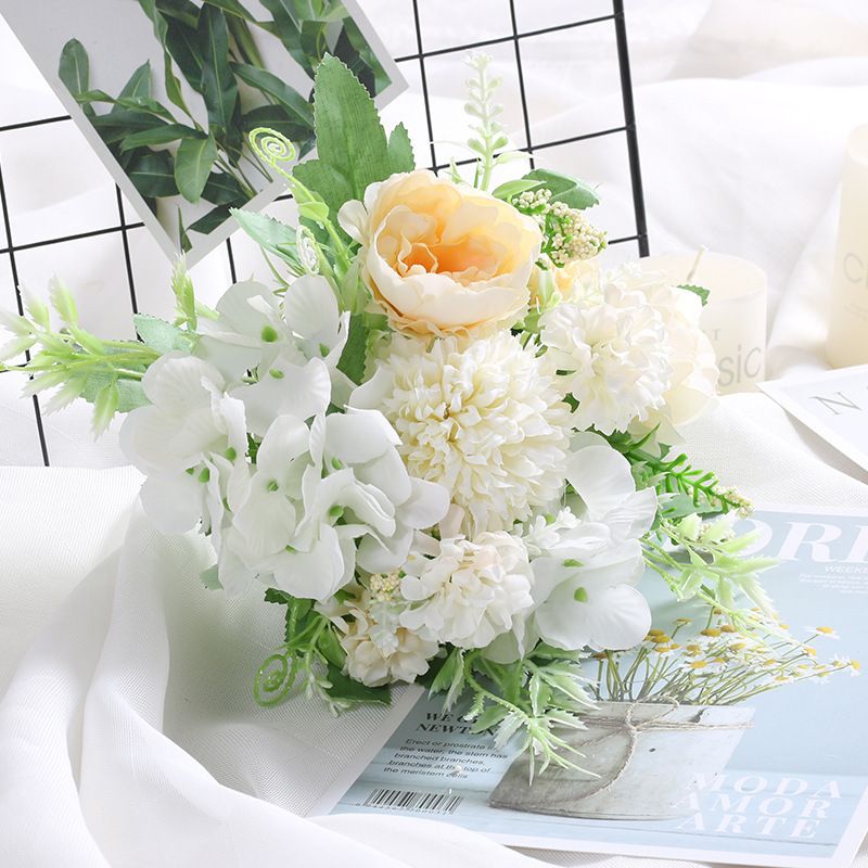 7-Branch Handheld Artificial Bouquet | Ins-Style Spring Romance, Long-Lasting Healing Little Happiness/7 fork Nami 