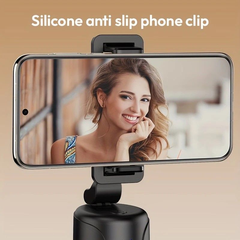 Mobile Cloud Auto-Tracking Smart Magic Stabilizer - AI Facial Recognition Desktop Phone Holder for Live Streaming - Image 2