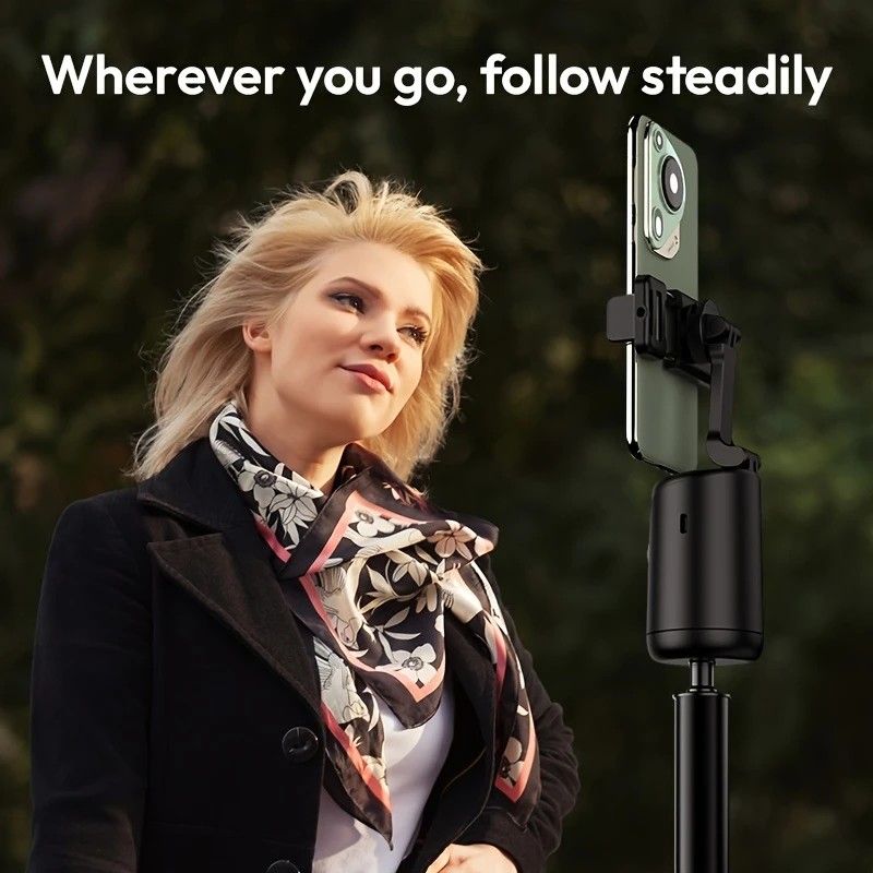 Mobile Cloud Auto-Tracking Smart Magic Stabilizer - AI Facial Recognition Desktop Phone Holder for Live Streaming - Image 7