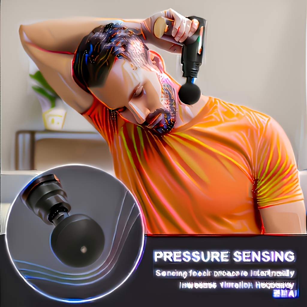 **Portable Deep Tissue Massager | 6-Speed & 4 Heads & 15-Min Timer｜Professional Muscle Recovery, Anytime Anywhere** - Image 6