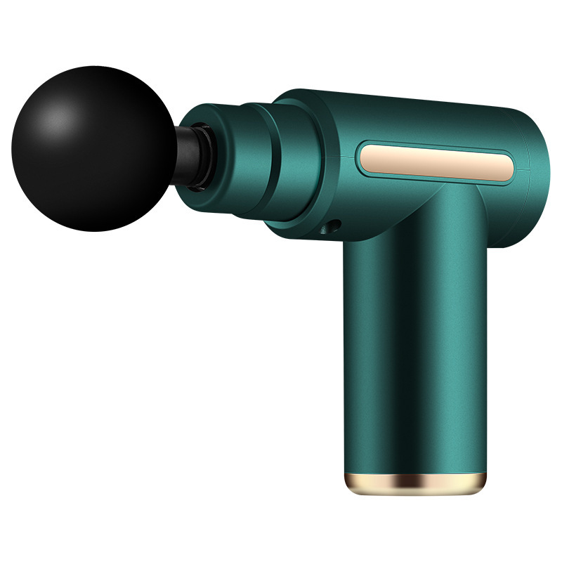 **Portable Deep Tissue Massager | 6-Speed & 4 Heads & 15-Min Timer｜Professional Muscle Recovery, Anytime Anywhere**GREEN - Image 1