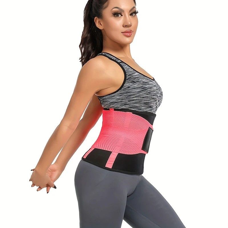 3.0mm Thickened Breathable Waist Trimmer | Sweat More for Intense Shaping, Waist Training & Back Support(black L  code) - Image 6