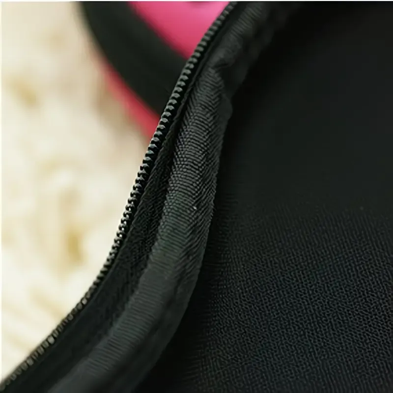 Fashionable EVA Bra Travel Storage Bag: Large Capacity Portable with Lid, Compression Resistant Anti Deformation, Essential for Business Trips, Beautiful and Practical/leopard print - Image 3