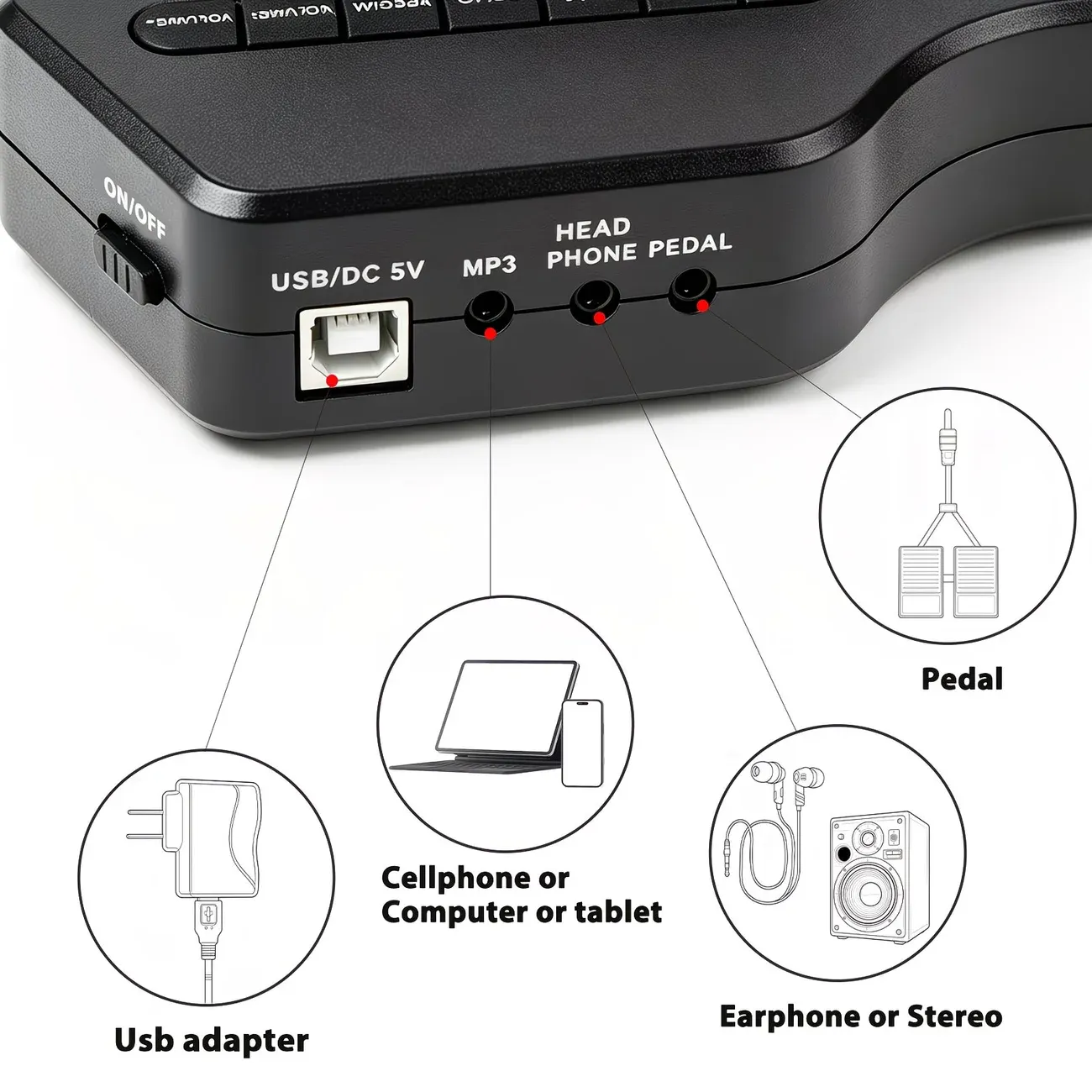 Portable Roll-Up Electronic Drum: Seven Pads with Realistic Feel, Silent Practice, Foldable and Easy to Carry Anywhere - Image 7