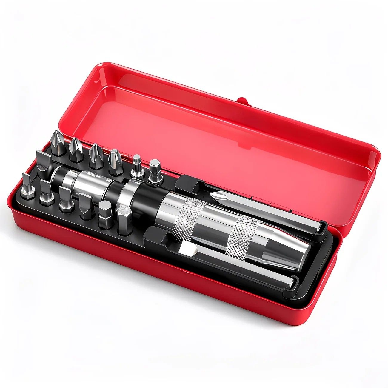 16-Piece Manual Impact Screwdriver Set: One Tap to Loosen, One Turn to Tighten, the Universal Tool for Home and Auto Repair - Image 1