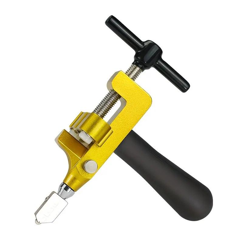 Tile and Glass Cutter, Precision Cutting with Alloy Blade, Sturdy and Durable for Time and Effort Savings, Suitable for Multiple Scenarios, Essential Tool for Renovation Work and Home DIY - Image 1