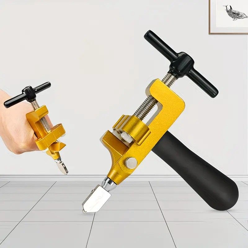 Tile and Glass Cutter, Precision Cutting with Alloy Blade, Sturdy and Durable for Time and Effort Savings, Suitable for Multiple Scenarios, Essential Tool for Renovation Work and Home DIY - Image 3