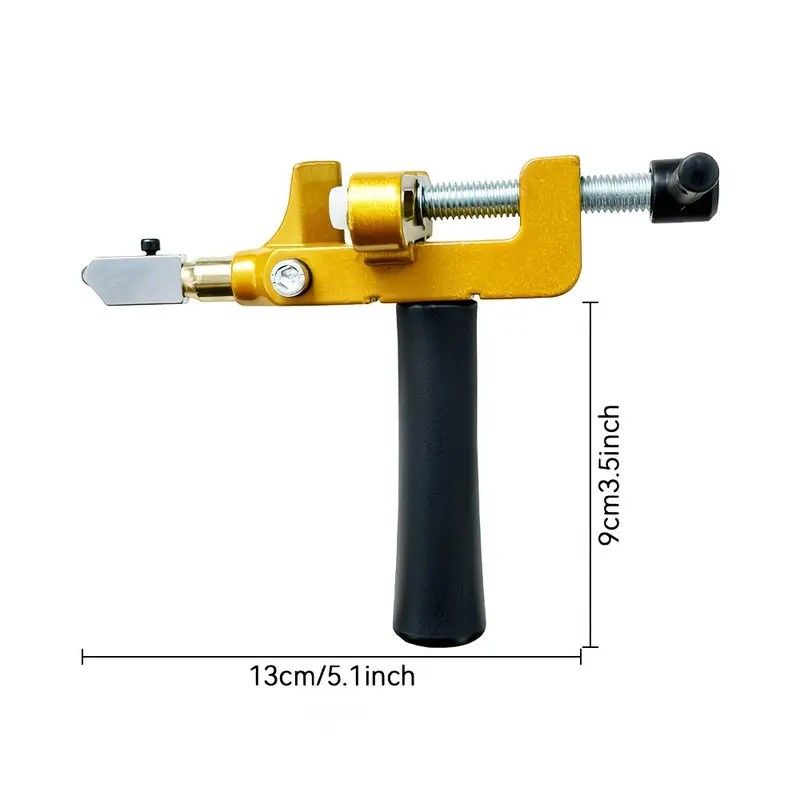Tile and Glass Cutter, Precision Cutting with Alloy Blade, Sturdy and Durable for Time and Effort Savings, Suitable for Multiple Scenarios, Essential Tool for Renovation Work and Home DIY - Image 5