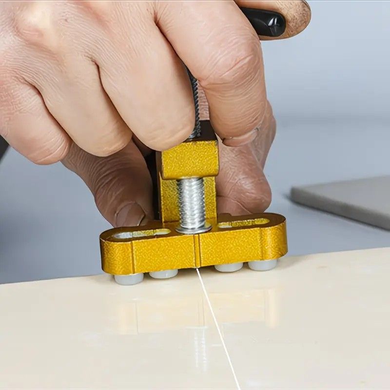 Tile and Glass Cutter, Precision Cutting with Alloy Blade, Sturdy and Durable for Time and Effort Savings, Suitable for Multiple Scenarios, Essential Tool for Renovation Work and Home DIY - Image 6