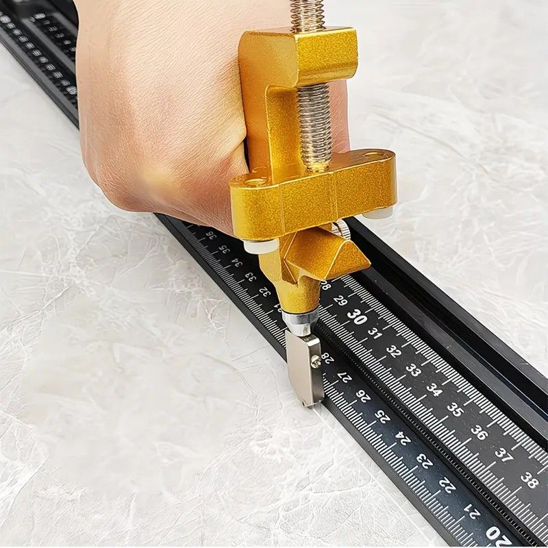 Tile and Glass Cutter, Precision Cutting with Alloy Blade, Sturdy and Durable for Time and Effort Savings, Suitable for Multiple Scenarios, Essential Tool for Renovation Work and Home DIY - Image 7