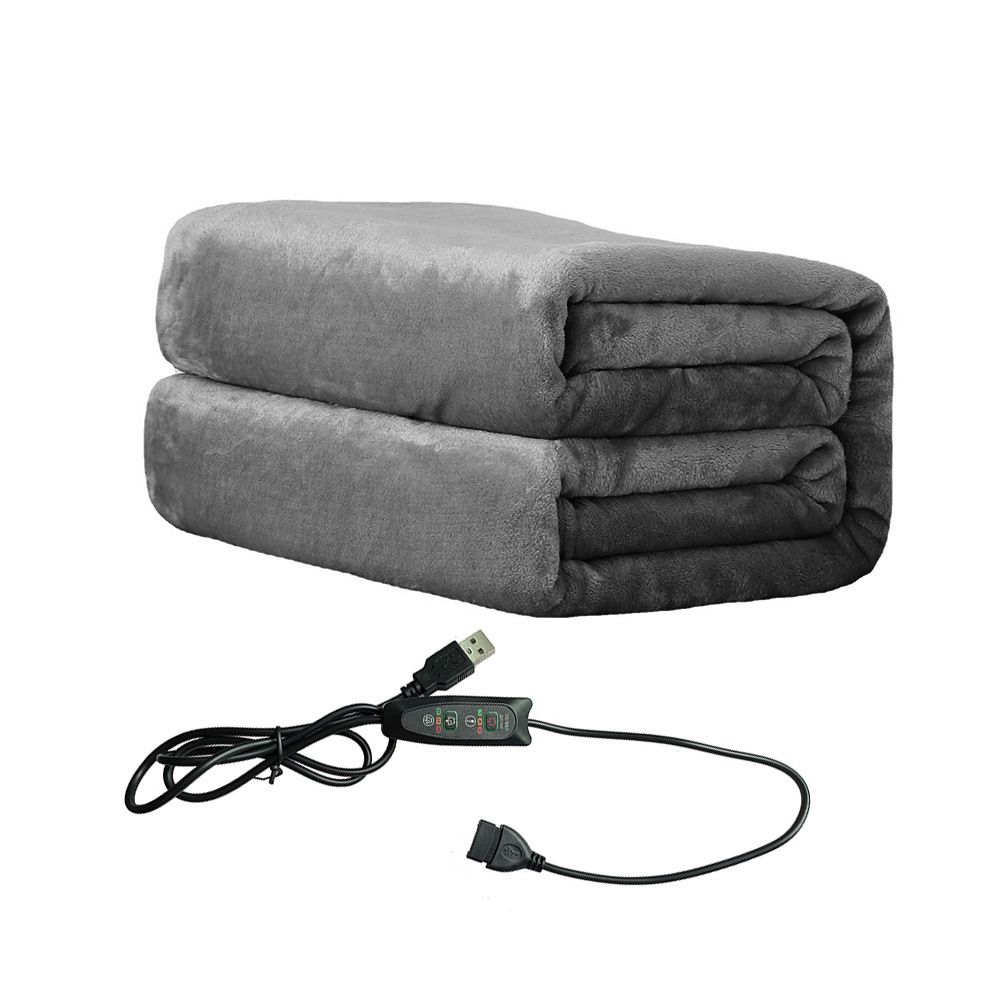 3-Setting Electric Heating Shawl | USB Rapid Warming, Portable & Machine Washable, Multifunctional Warming Blanket for Home, Office & Travel - Image 2