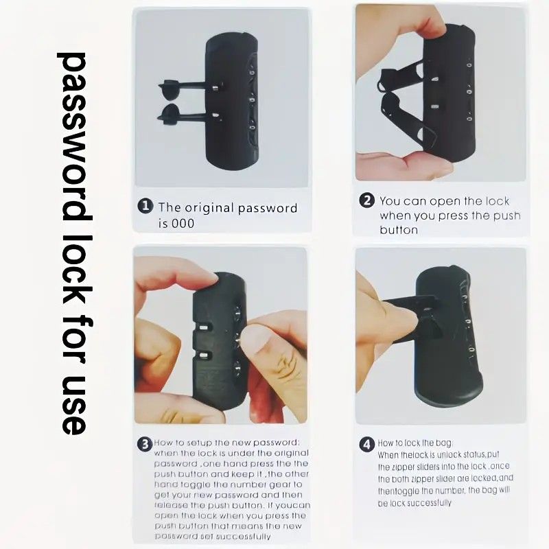 Honeycomb breathable men's chest bag: USB charging and password lock for safety and convenience, M/L sizes available, adjustable shoulder strap for pressure relief, essential item for travel.(Lanjin,L) - Image 7