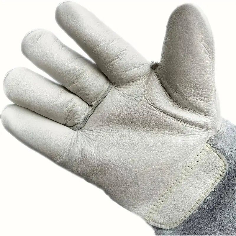 Thermal Leather Freezer Work Gloves – Thinsulate Lined, Kevlar Reinforced Cold Store & Outdoor Winter Safety Gloves(40CM/15.75IN) - Image 6