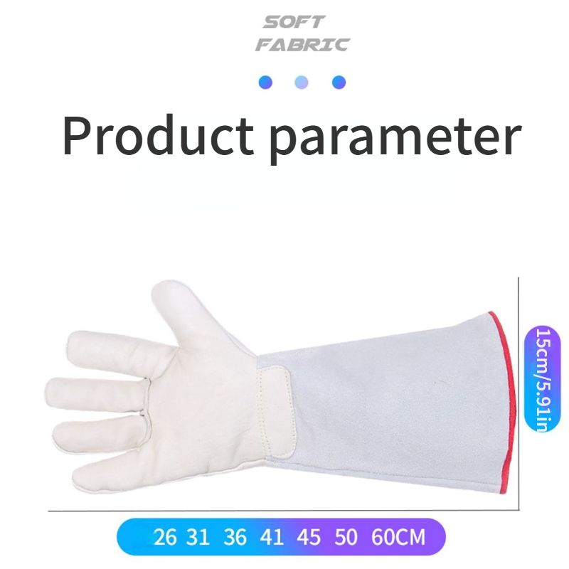 Thermal Leather Freezer Work Gloves – Thinsulate Lined, Kevlar Reinforced Cold Store & Outdoor Winter Safety Gloves(36cm/14.17in) - Image 5