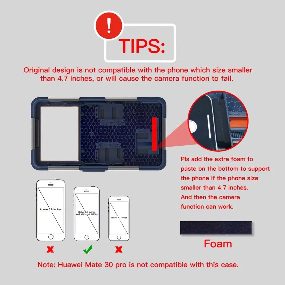 15m Waterproof Phone Case for Diving & Surfing - 1 Hour Underwater Shooting, Dual Seal, Zinc Alloy Buckle, Fits iPhone Samsung Xiaomi up to 6.9 Inch(black+green) - Image 8