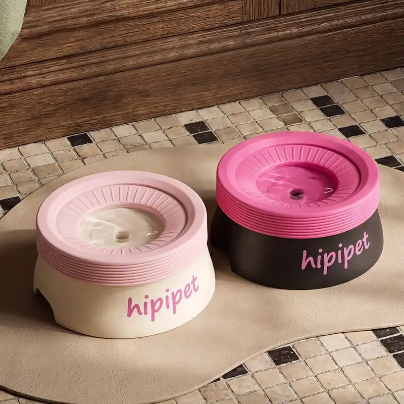 Pet Essential | Splash-Proof Non-Wet Mouth Water Bowl, Dogs and Cats Drink Freely and More Hygienically(GREEN 1200ML) - Image 5