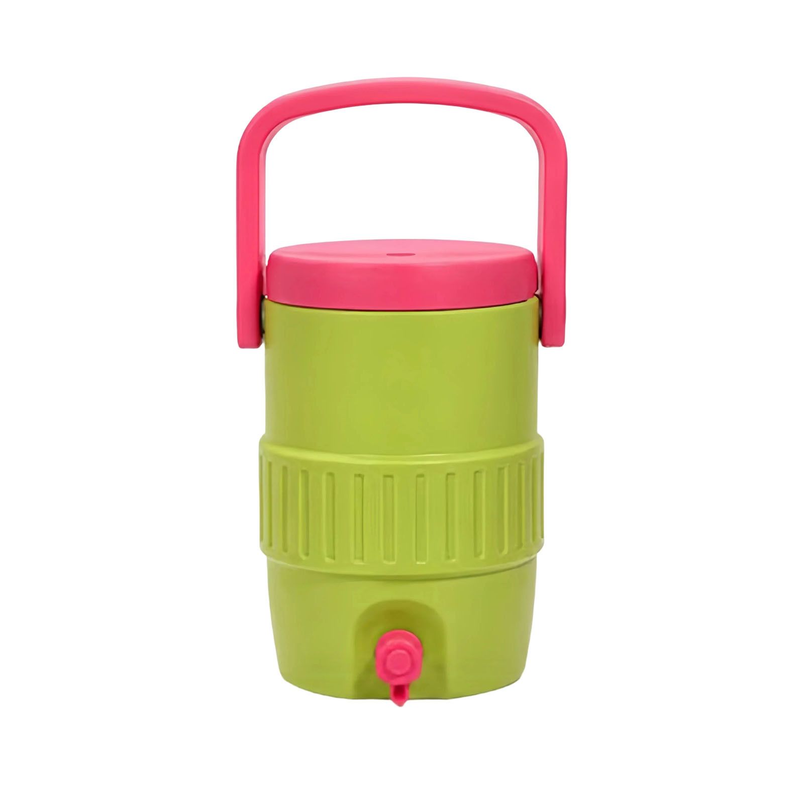 Can-style insulated drink holder, mini can cooling cup, portable double-layer lightweight travel camping outdoor insulating sleeve for soda, beer and other beverages.(GREEN) - Image 1
