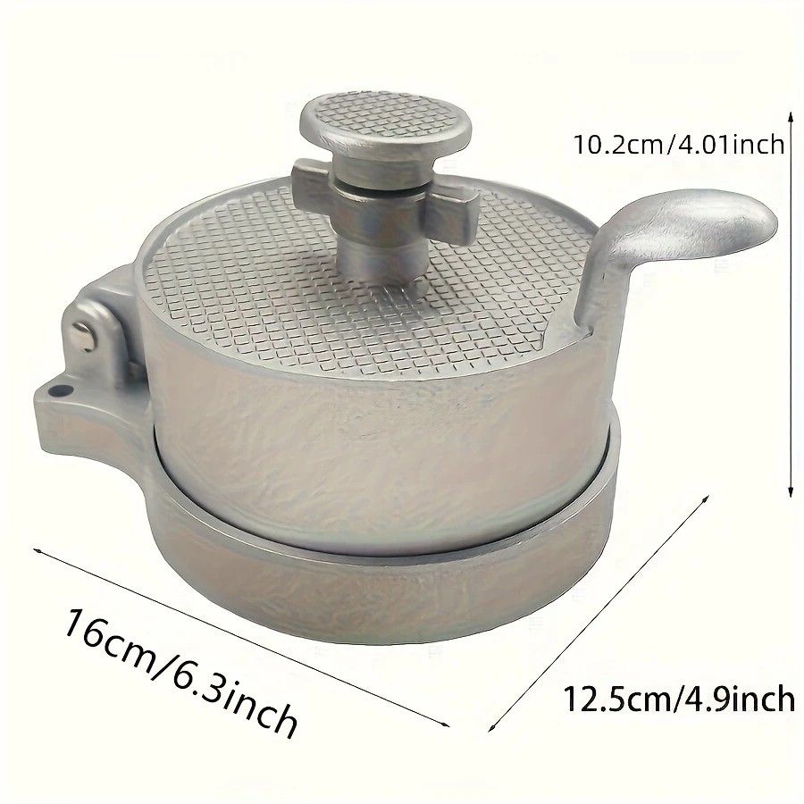 Household Burger Patty Press, Adjustable Thickness, Non-Stick Coating, Makes Perfect Patties Easily - Image 5