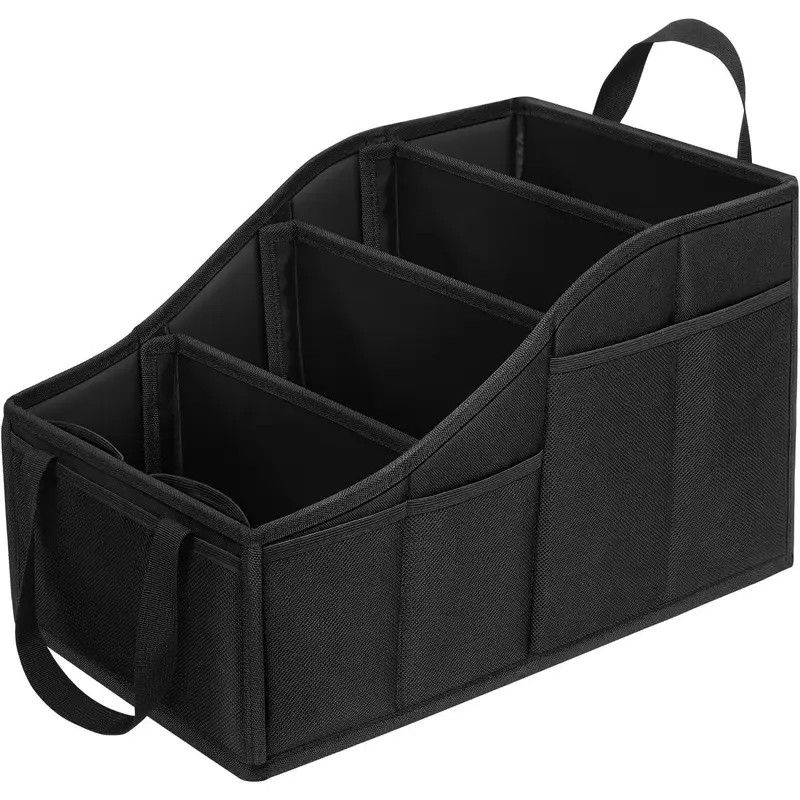 Car Multi-Compartment Organizer: Non-Slip & Spacious, 4-Section Storage for a Tidy Interior - Image 1