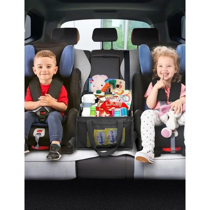 Car Multi-Compartment Organizer: Non-Slip & Spacious, 4-Section Storage for a Tidy Interior - Image 8