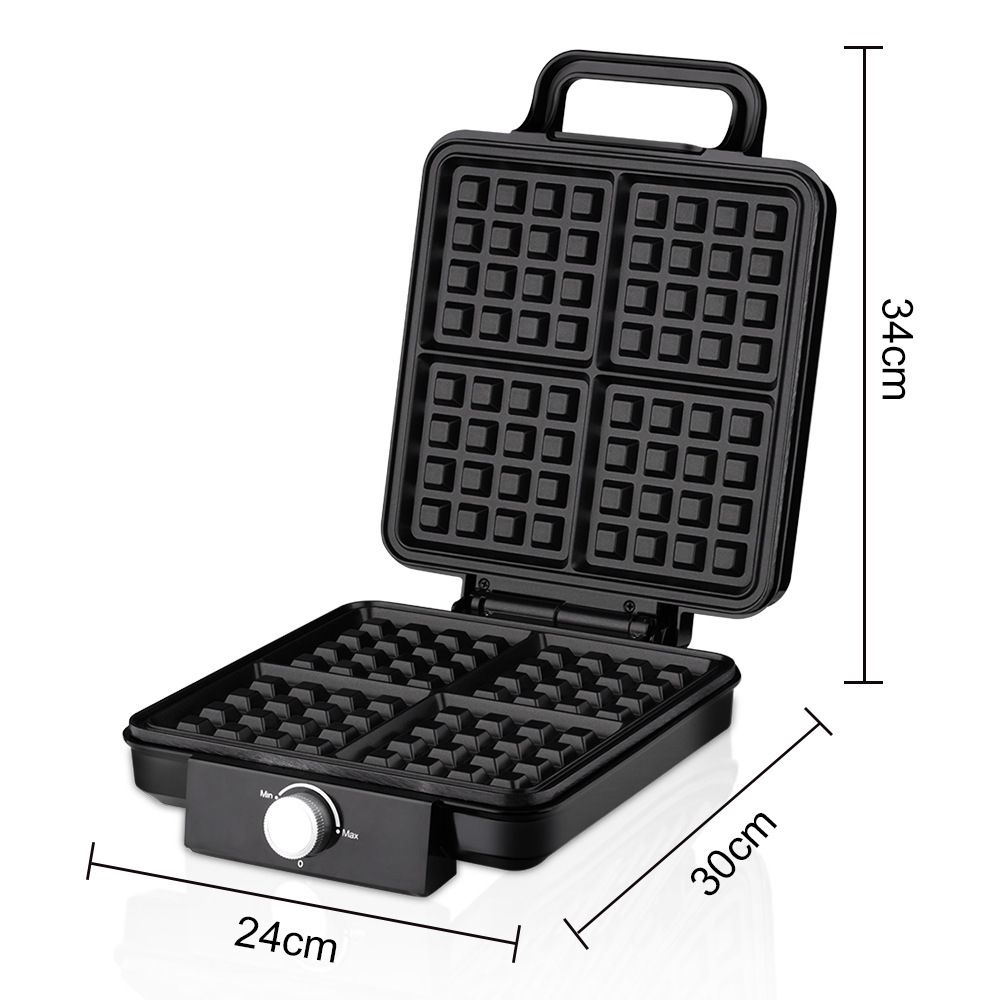 RAF Waffle Maker, four-grid large capacity, crispy outside and soft inside, easy new baking experience. - Image 3