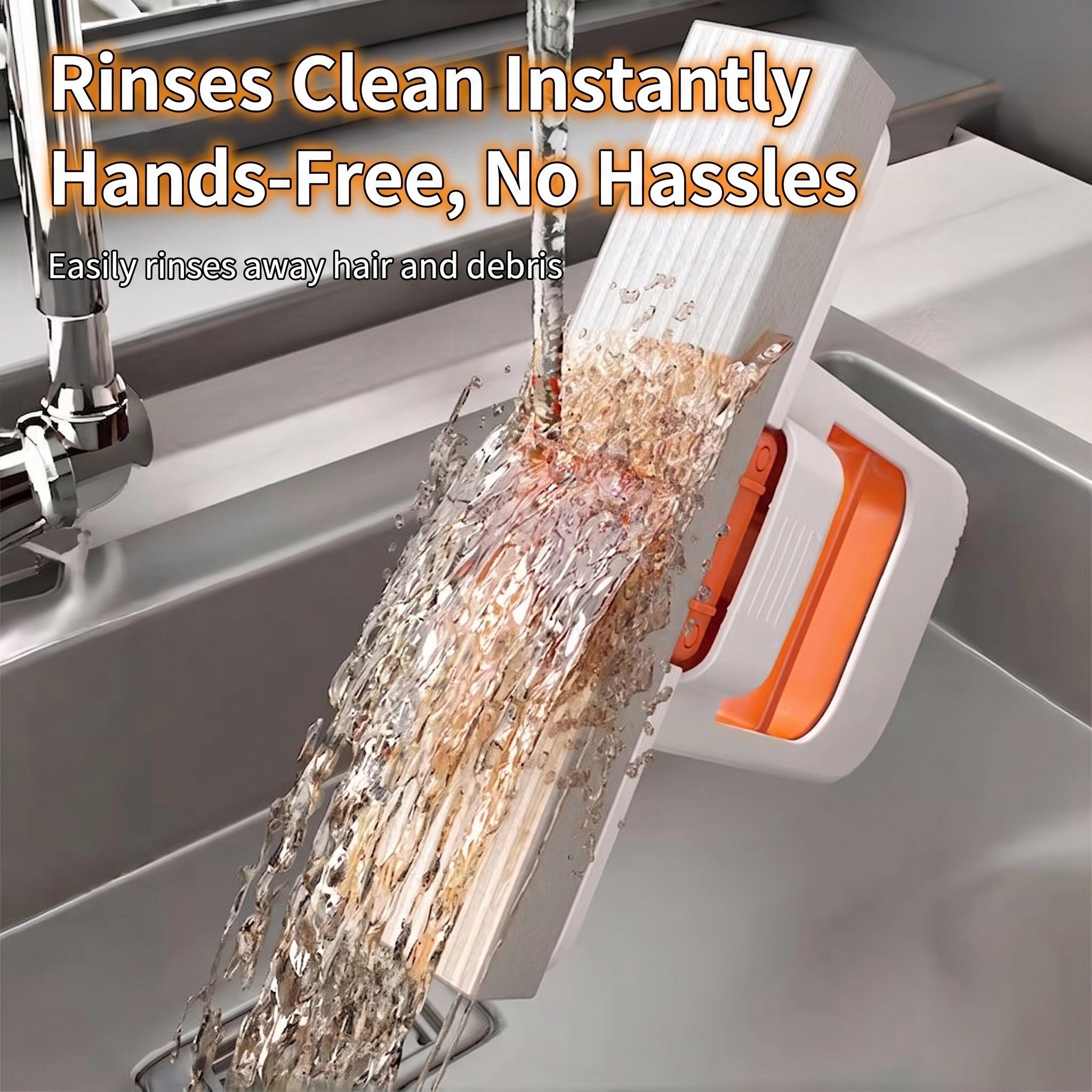 Desktop Mini Mop: Instant Absorb Cotton Head, Wash and Wring Integrated, Clean Without Dirty Hands, Great Helper for Home Cleaning/1 mop +3 sponge disposable desktop cleaner - Image 2