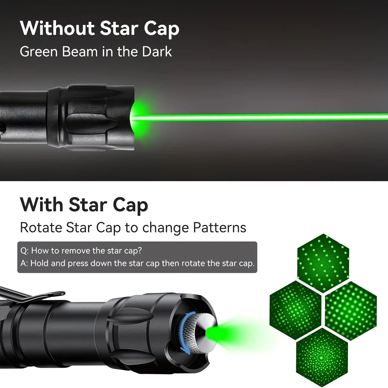 1 piece Red High-Power Red Laser Pointer, Laser Pointer for Indoor Meetings, Tactical Laser Flashlight for Outdoor Camping and Hiking - Image 1