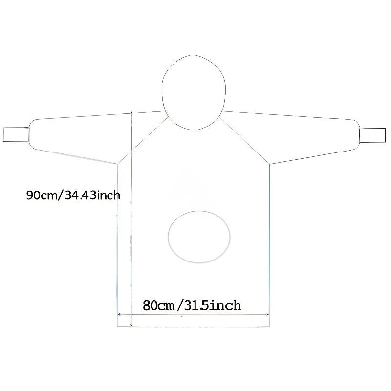 Ultra-Soft Fleece Wearable Blanket Hoodie, Unisex Hooded Large-Pocket Lazy Warm Home Wear(RED) - Image 4