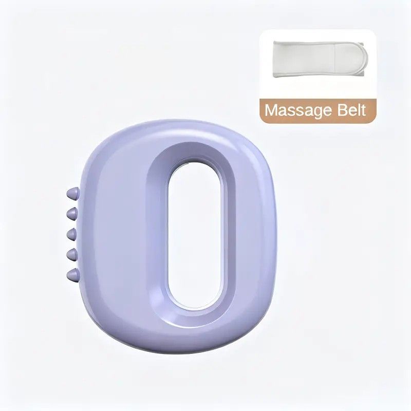 1PC Multifunctional 5-Speed Massage Ring: Mini Fascia Gun, Universal for Whole Body Waist and Back, Essential for Fat Burning and Fitness Relaxation./violet - Image 2
