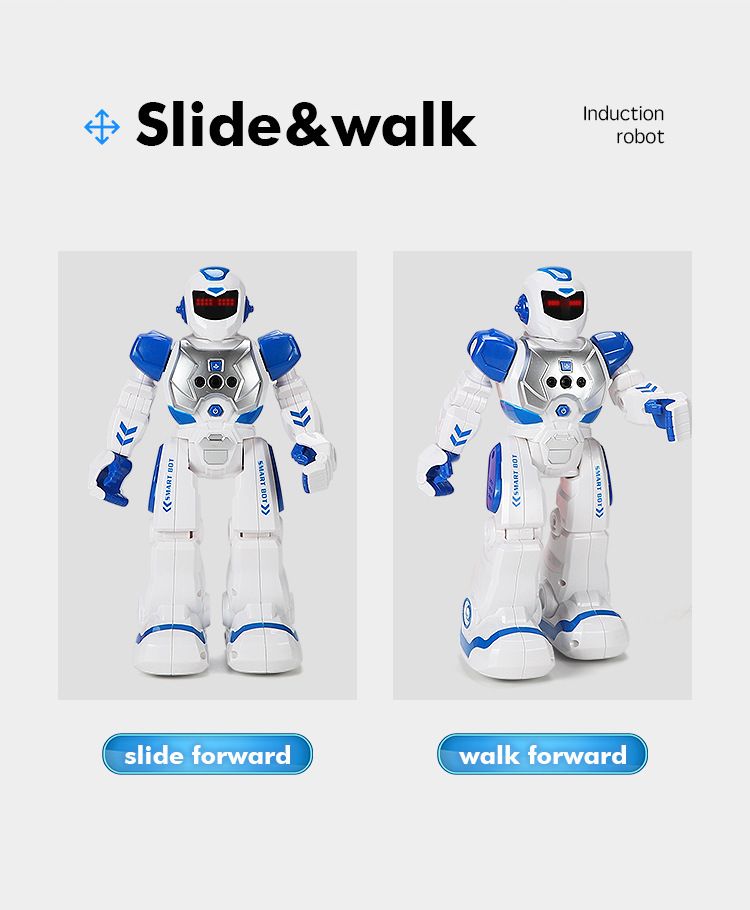 Intelligent Induction Robot(BLUE): Your Child's Tech Enlightenment Companion, an Early Learning Assistant That Makes Education Fun/BLUE - Image 3