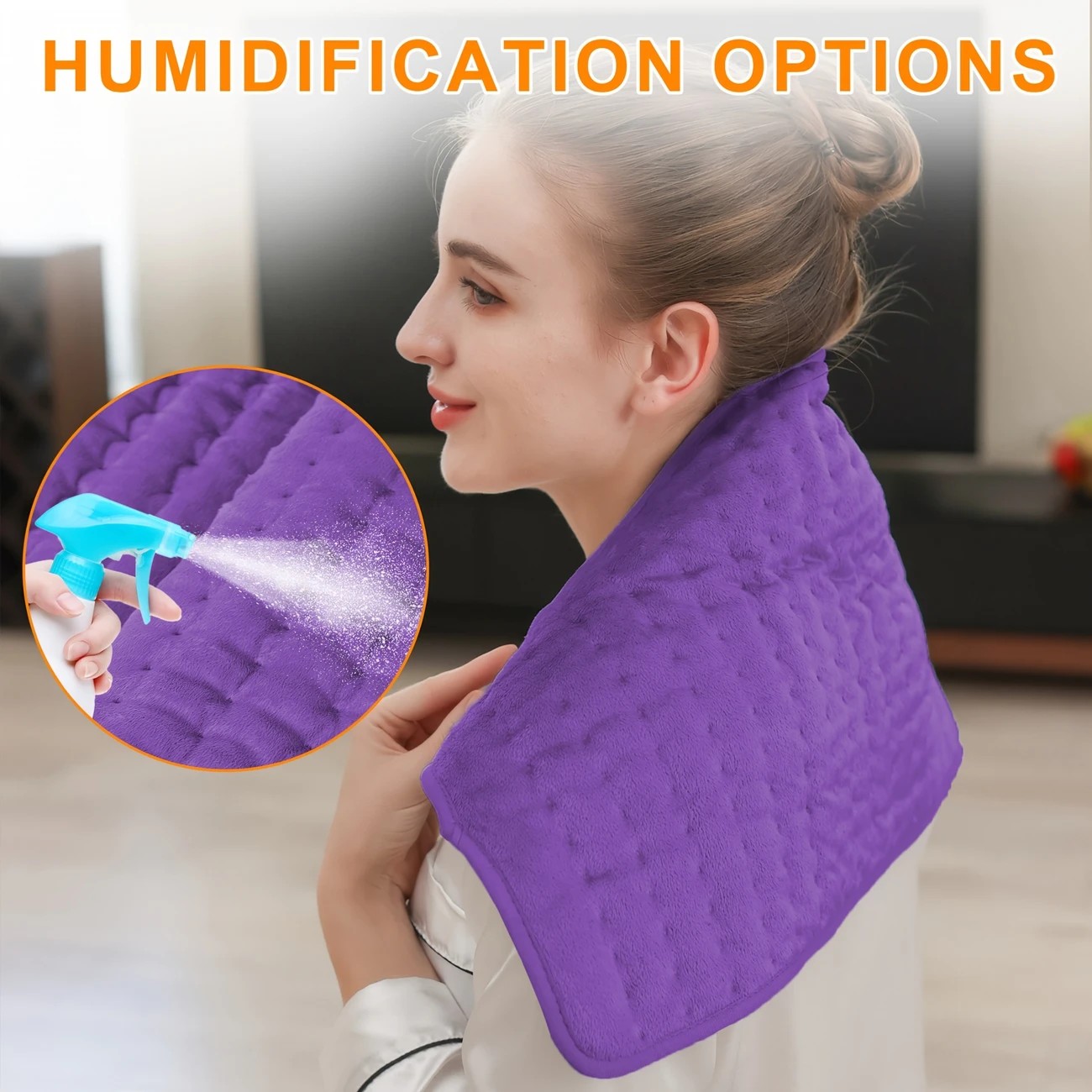 purple This large heating pad (24
