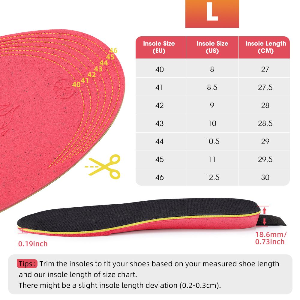 Rechargeable Heated Insoles with Bluetooth APP Control – 3 Heat Settings (40–60°C), Trim-to-Fit, 3000mAh Battery | NEW ARRIVAL(NO: L) - Image 3
