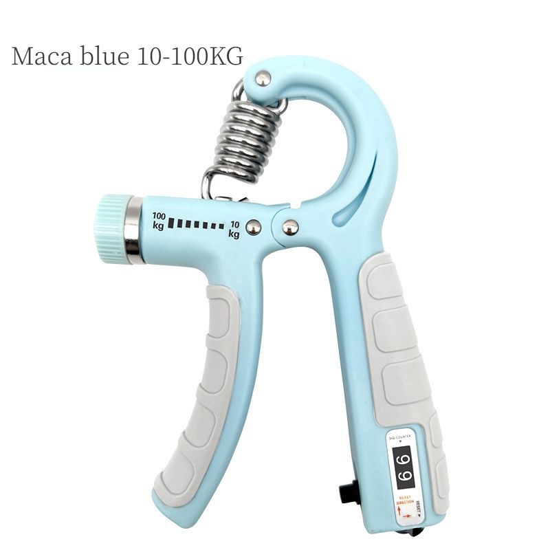 Adjustable Heavy-Duty Grip Strengthener with Counter, 10-100kg – Powerful Forearm and Wrist Builder for Complete Muscle Training & Strength Conditioning(Macalan) - Image 1