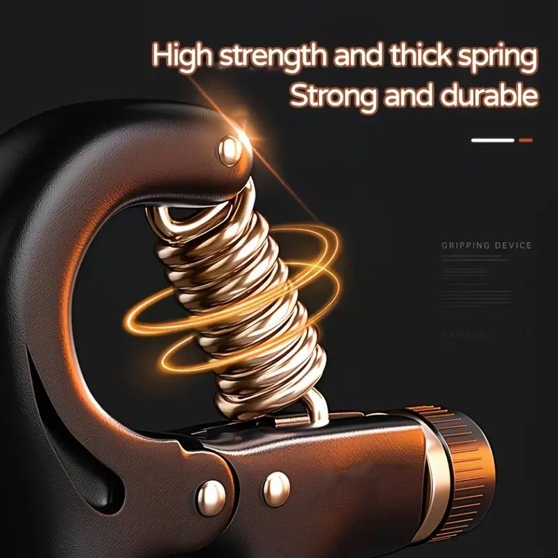 Adjustable Heavy-Duty Grip Strengthener with Counter, 10-100kg – Powerful Forearm and Wrist Builder for Complete Muscle Training & Strength Conditioning(Macalan) - Image 4