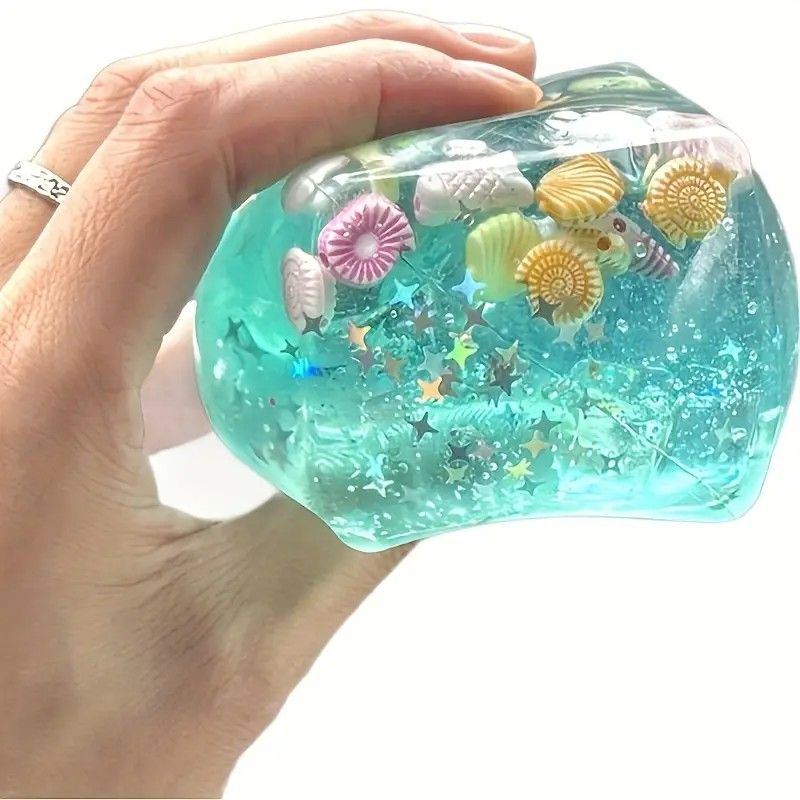 Slow Rise Squishy Toy Starfish Ocean Island Maltose Style Soft Slow Rebound Stress Relief Fidget Sensory Toy 3cm Cute Kawaii Desk Decor - Image 3